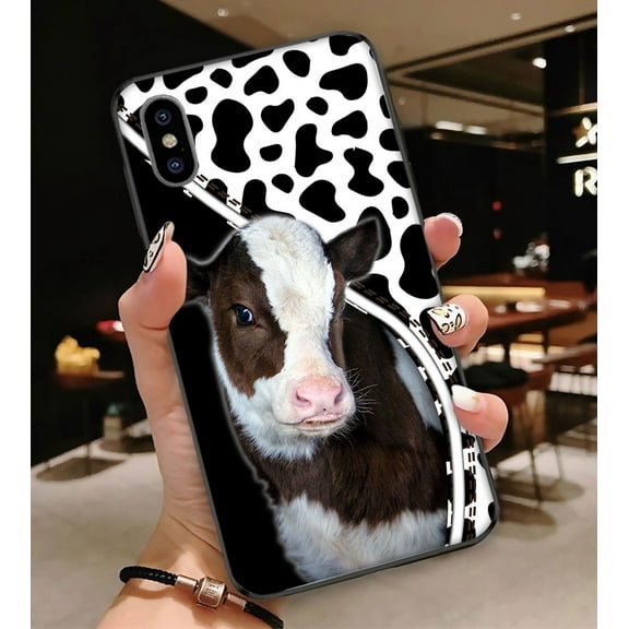 Cute Daisy Cow Phone Case HG