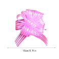 thumbnail image 4 of HLONK Pull Bows Ribbon for Gift Wrapping Jubilant Wear-resistant Multicolor Gifts Baskets Multifunctional for Celebration Red, 4 of 6