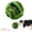 Gradient green, variant on Snuffle Ball for Large Dogs, Pet Snuffle Ball, Puzzle Sniffing Interactive Dog Ball for Blind Dogs Training Stress Relief Dog Enrichment Toys Treat Machine Washable