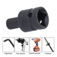 thumbnail image 4 of Tap Socket 1/2 Drive, Spring Loaded Detent Ball Safe M8 Tap Socket with Radius Corner for Industrial Use, 4 of 7
