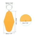 thumbnail image 2 of Vintage Motel Keychain Blank Hotel Keychains Rhombus Retro Key Tag, Yellow, 16 Pack, 2 of 6