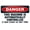 Warning Sign 6, variant on This Entrance Deliveries Only Sign - 8"x12" Warning Sticker Security Outdoor Sign, Delivery Entrance