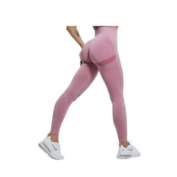 Leggins Push Up Deportivos Sports Store I Brown Talla G Rosa