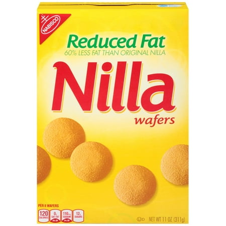- (3 Pack) Nabisco Nilla Wafers, Reduced Fat, 11 Oz