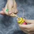 thumbnail image 4 of Wooden Knitting Loom Set Doll Knitting Board Weave Yarn Kit DIY Tool with Crochet Hooks Knitting for Hat Scarf Sock Blanket Knitter, 4 of 10