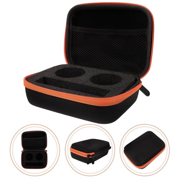 IBASETOY Yoyo Case for Multiple Yoyos Yoyo Ball Storage Bag EVA Black 1Pcs for Travel