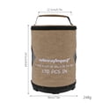 thumbnail image 3 of Portable Large-Capacity Golf Ball Storage Bag with Stable Balance Base Zipper Closure Ergonomic Handle for Golfers Training Outdoor Sports Golf Ball Bags,Green, 3 of 4