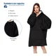 thumbnail image 2 of 2 Sudaderas Cobija Hoodie Mujer Hombre Con Capucha Suave, 2 of 8