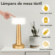 thumbnail image 3 of Lámpara De Mesa Para Restaurante Ambiente Ambiente Led dorado/blanco, 3 of 5