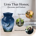 thumbnail image 5 of Yatskia Flying Eagle Urns for Human Ashes Adult Female, Mini Blue Decorative Urns for Human Ash, Little Burial Urn for Ashes Adult Male, (Classic Pack of 1, 3 Inch), 5 of 8