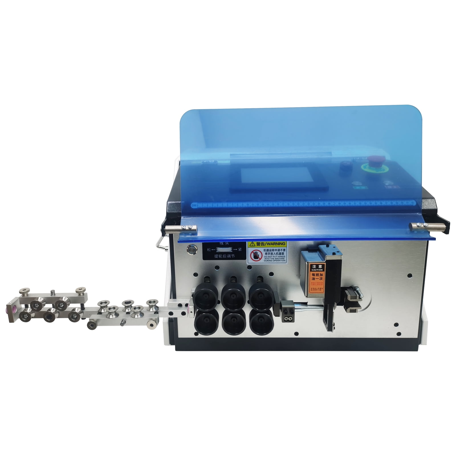 Automatic Computer Wire Stripping and Bending Machine 1–16mm² Cable Cutter Stripper Bender