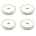 thumbnail image 1 of 4X Sensor de Movimiento, Luz LED, Luces Nocturnas USB, LáMpara Recargable para Cocina, Dormitorio, Escaleras, Pasillo, Armario, Armario, 1 of 5