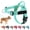Green, variant on Pawlylab Co No Pull Harness For Dogs No Pull Harness Large Dog Adjustable