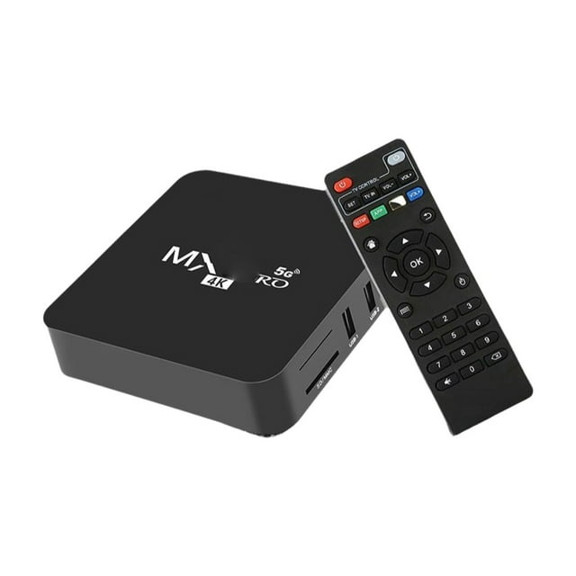 TV Box Android MXpro4K HD con reproductor WiFi 5G de doble frecuencia