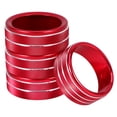 thumbnail image 1 of MOVTOTOP 4pcs Car Air Conditioner Knob Rings Covers AC Knobs Car Interior Button Trim Rings, 1 of 8