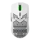 thumbnail image 1 of Ratón universal inalámbrico para juegos, 3200 DPI, 7 modos de luz, 6 botones, carcasa de panal Blanco, 1 of 9