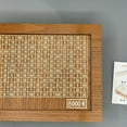 thumbnail image 2 of Cateissary Hucha de escritorio para niños, caja de madera duradera para desarrollar buenos hábitos de ahorro Almacenamiento y organización del hogar 2000euros+bolígrafo, 2 of 6
