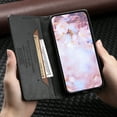thumbnail image 2 of for iPhone 13 Case Classic Design, Premium PU Retro Leather Wallet Case RFID Blocking Card Holder, Built-in Magnetic Flip Folio Kickstand Soft Inner Case for iPhone 13,Black, 2 of 9