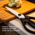 thumbnail image 2 of Ceramic Scissors Ultra Sharp Rust-proof Antibacterial for Kitchen & Craft, 2 of 5