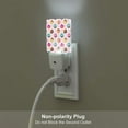 thumbnail image 5 of Cauagu Donut Print LED Nightlight,0.5W Night Lights Plug into Wall 1 Pack with Dusk-to-Dawn Light Sensor Soft Glow Lamp for Bathroom Adult Hallway-EU, 5 of 7