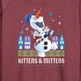 thumbnail image 3 of Frozen 2 - Kittens And Mittens - Women's Lightweight French Terry Long Sleeve Shirt, 3 of 5