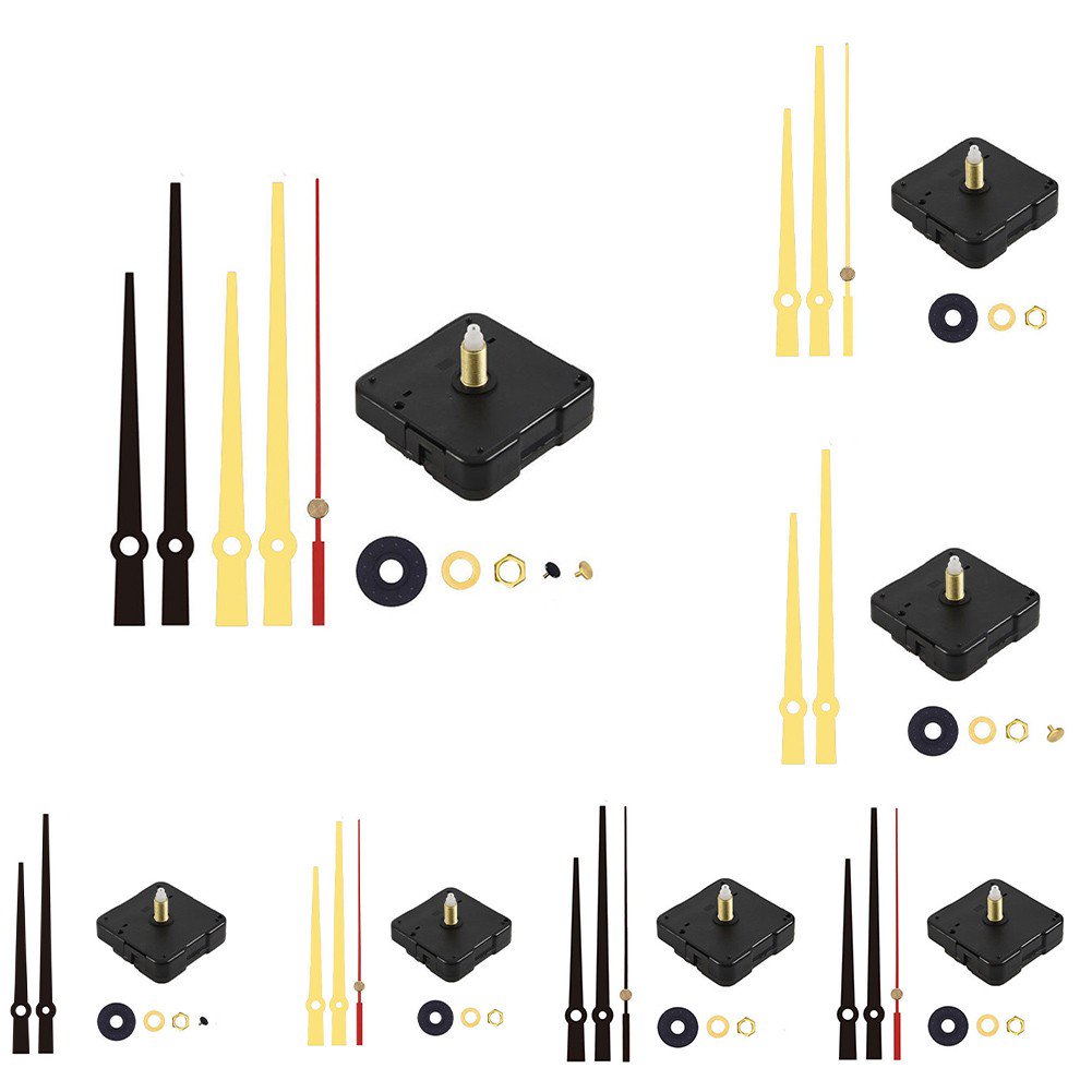Mécanisme Mouvement Horloge Murale à Piles - Kit Complet Pour Réparation Ou DIY