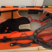 GOGHOST Kayak Carry Handles, Canoe Boat Side Mount Carry Handles with Screws for Ocean Kayak Emotion Kayaks Luggage Outdoor Sport Canoe Boat Kayak (Black 4 Pack)