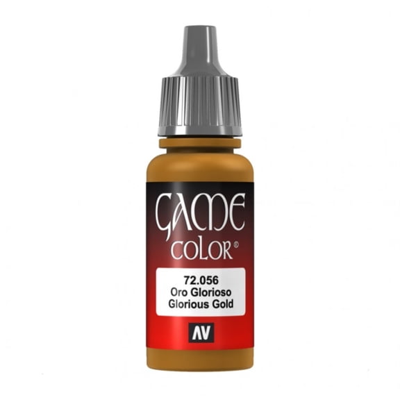 GC48: Glorious Gold Vallejo Game Color Paint, 17ml Acrylicos