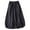 Navy, variant on JIKNTTR Women's Skirts Versatile Women's Fashion Vintage Linen Mid Length High Waisted A Line Skirt Summer Beach Holiday Skirt