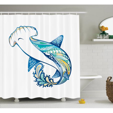 Abstract Home Decor Hammer Head Shark Ornate Underwater Sea Ocean