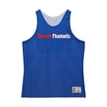 thumbnail image 2 of Men's Mitchell & Ness Royal/White Denver Nuggets Hardwood Classics Reversible Mesh Practice Jersey, 2 of 6
