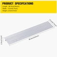thumbnail image 2 of Door Threshold Ramp 1" Rise Door Ramp Aluminum Entry Ramp or Doorways Rated 800 lbs Load Capacity forWheelchair Scooters Power Chairs Walkers, 2 of 7