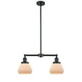 thumbnail image 3 of Innovations Lighting 209 Fulton Fulton 2 Light 21" Wide Linear Chandelier - Black, 3 of 7