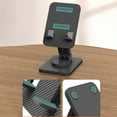 thumbnail image 4 of 360-degree rotating mobile phone tablet stand desktop portable and foldable-black, 4 of 5