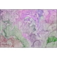 thumbnail image 2 of Addison Rugs Mayfield Washable Contemporary Watercolors Purple Rectangle Rug, 1'8" x 2'6", 2 of 5
