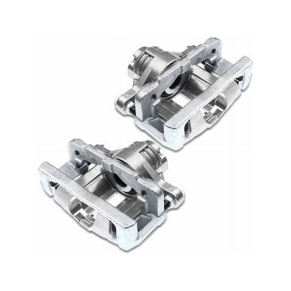 Brake Caliper Set 2 - Compatible with 2005 - 2011 Cadillac STS 2006 2007 2008 2009 2010