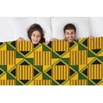 thumbnail image 2 of Geometric Throw Blanket African Kente Print Traditional Fabric from Ghana Ethnic Seamless Pattern Decorative Soft Warm Cozy Flannel Plush Throws Blankets for Baby Toddler Dog Cat 30 X 40 Inch, 2 of 6