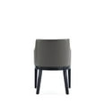 thumbnail image 3 of Gansevoort Modern Faux Leather Dining Armchair, 3 of 6