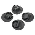 thumbnail image 4 of 2x4x D Anillos Parche PVC Cubierta Accesorios Cordón Hebillas Para Barco Bote Tabla De Surf Negro, 4 of 8