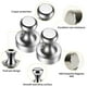 thumbnail image 3 of Push Pins Níquel Magnético Portátil Durable Imanes Ganchos Suspensión para Oficina Hugtrwg  Para estrenar, 3 of 6
