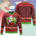 thumbnail image 1 of Suéteres feos navideños de Charlie Brown y Snoopy Suéteres feos navideños con estampado 3D de Disney Suéteres casuales de moda para hombres y mujeres, 1 of 5