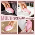 thumbnail image 4 of Reusable Lint Roller, 1 Pack Mini Travel Lint Rollers for Pet Hair Extra Sticky, Washable, Portable, Gray, 4 of 8