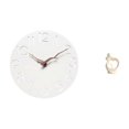 thumbnail image 1 of Reloj de pared artístico silencioso, figura abstracta, adorno, estatuas para amantes, escultura decorativa, estatua de resina para el hogar, cocina, o, 1 of 8