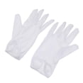 thumbnail image 1 of 1 Par de Guantes Blancos Macarena Guantes de Árbitro 24 Cm, 1 of 8