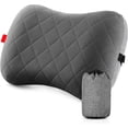 thumbnail image 1 of Almohada inflable de viaje para acampar con funda de cojín extraíble, almohada ergonómica, cómoda almohada para el cuello para viajes/al aire libre, almohada inflable para el cuello de viaje,, 1 of 5