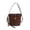 Coffee, variant on Bmisegm Women's Design Fashion Bag Leopard Print Series Carry One Shoulder Messenger Bags Black