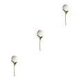 thumbnail image 1 of Baohd 1/2/3/5 10pack/lot Realistic Appearance Artificial Flower For Party Decor And Home Decor White 3PCS, 1 of 6