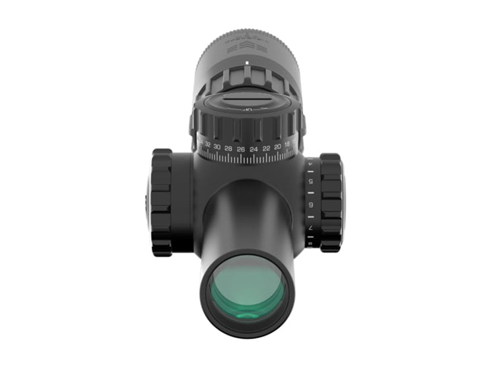 Swampfox Tomahawk II 1-6x24mm LPVO Rifle Scope, 30mm Tube, Second Focal Plane, Red BDC, Black