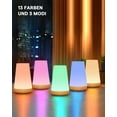 thumbnail image 5 of Bedside Lamp Touch Dimmable with Remote Control, LED Table Lamp Wireless with 13 Colours and 4 Modes for Bedroom, 5 of 7