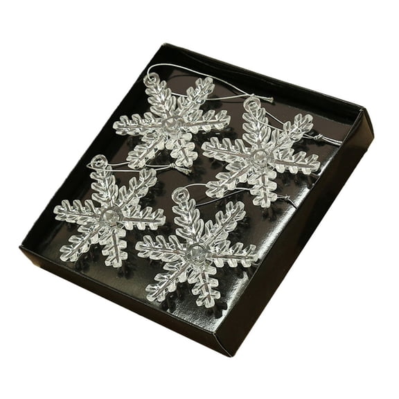 YLLSF Christmas Tree Decoration For Crystal Ornaments Snowflake Christmas Decoration Party Snowflake